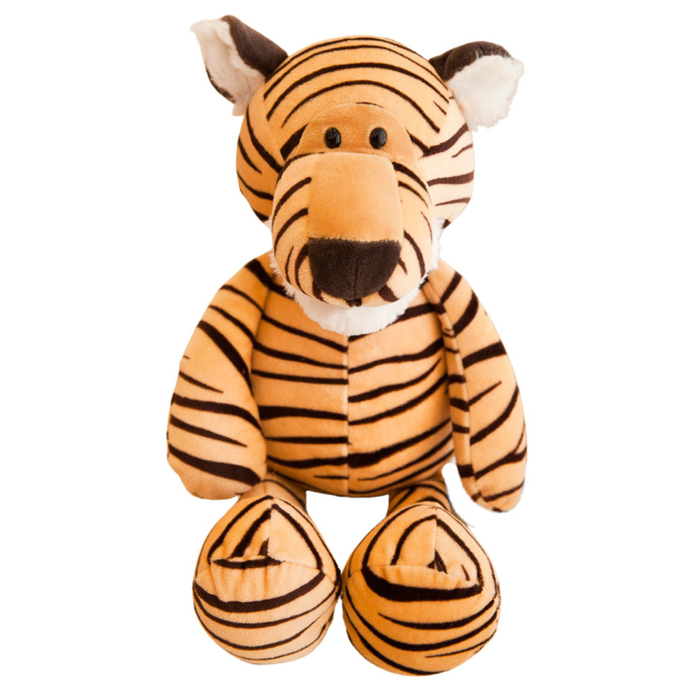Csíkos plüss tigris, 25 cm