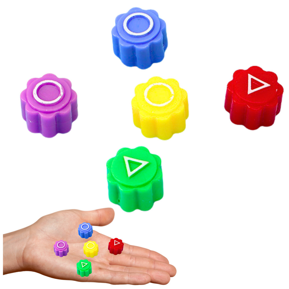Gonggi ügyességi játékkövek, Squid Game stílus, 5 db