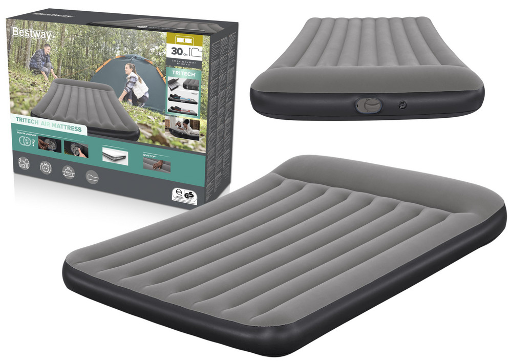 Bestway 671BS kétszemélyes felfújható matrac USB-pumpával