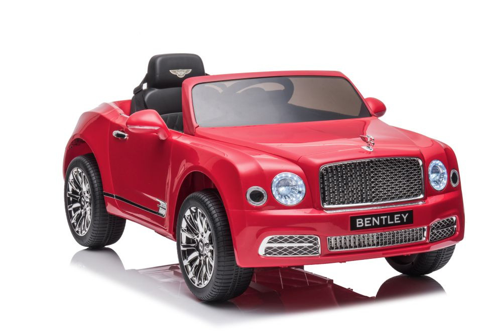 Bentley Mulsanne akkumulátoros kisautó – piros