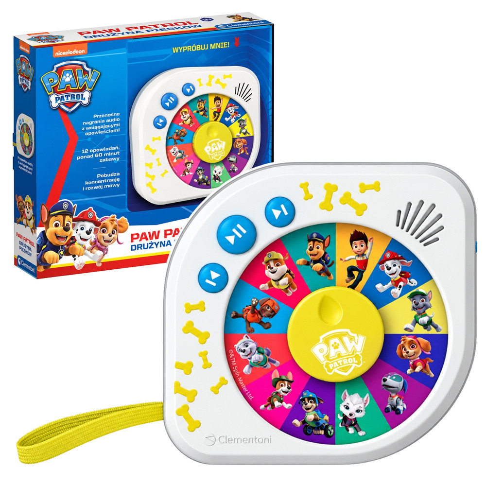 Storyteller PAW Patrol Adventures & Stories Polish Language Clementoni 50787