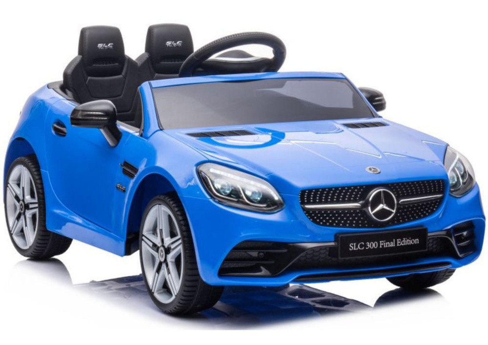Mercedes SLC 300 elektromos gyerekautó, kék