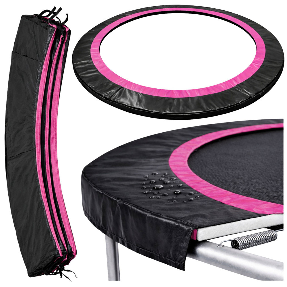 Spring Cover for Sport Max 16ft Trampoline Black-Pink