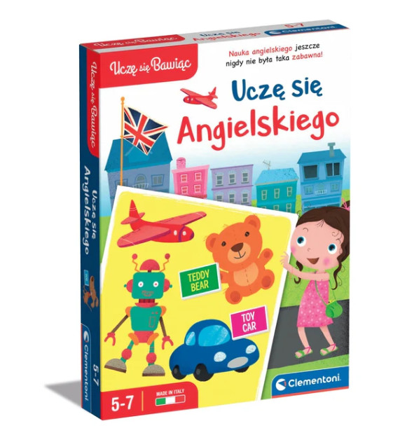 Clementoni 50769 angoltanuló játék – lengyel kiadás