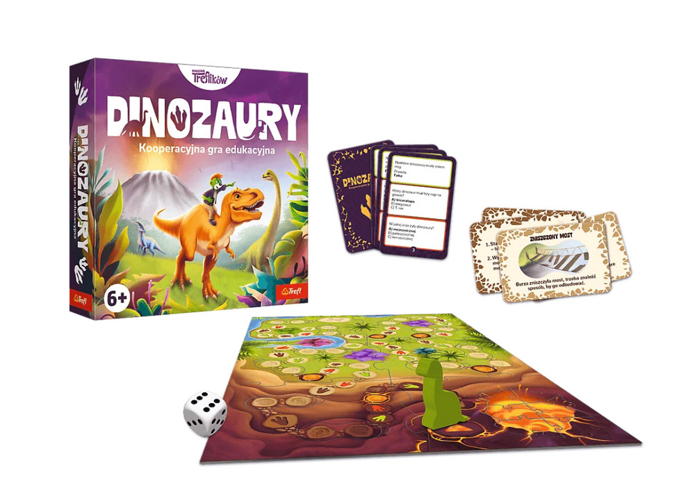 Treflik Dinoszauruszok társasjáték – Trefl 02912