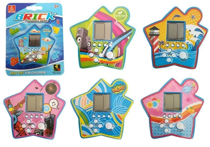 Brick Game Star kézi elektronikus Tetris játék