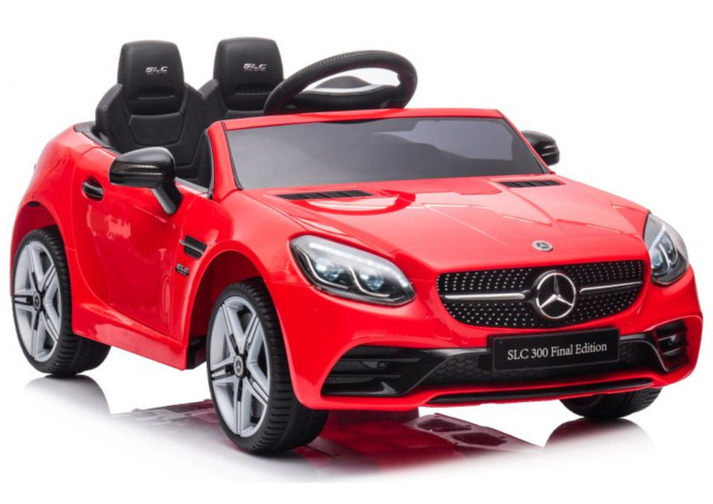 Mercedes SLC 300 elektromos gyerekautó, piros