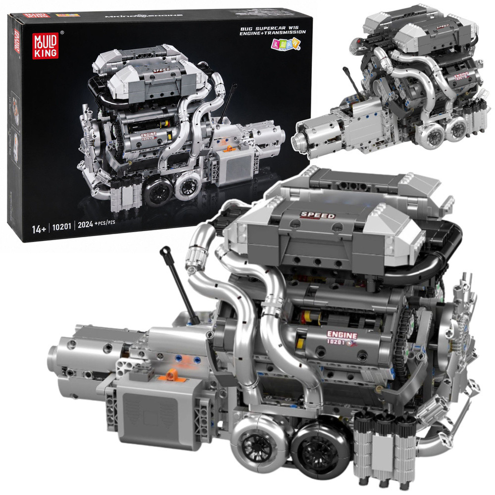V8 motor és sebességváltó műszaki építőkészlet, 2024 részes