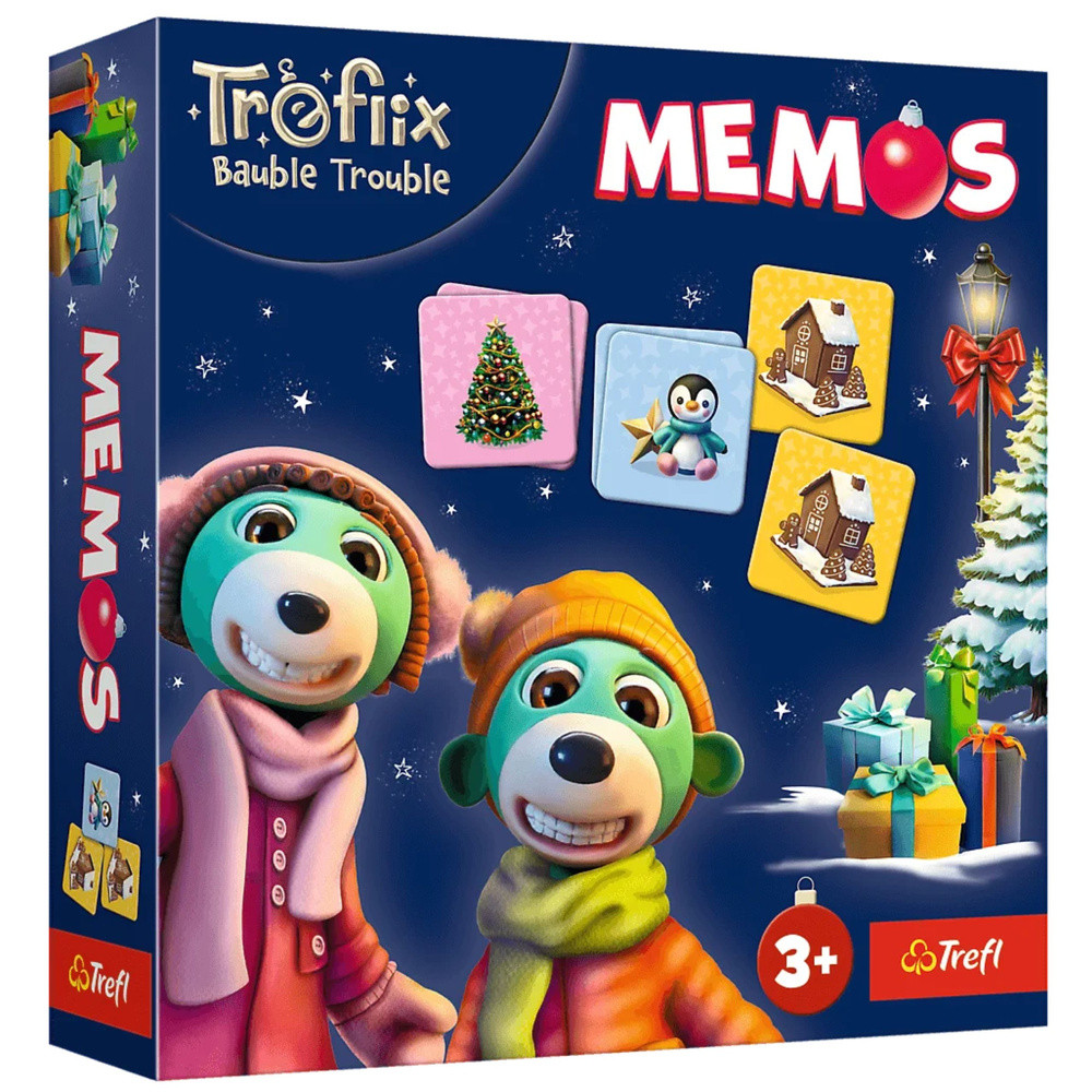 Treflik karácsonyi kaland – Memos memóriajáték, Trefl 02734