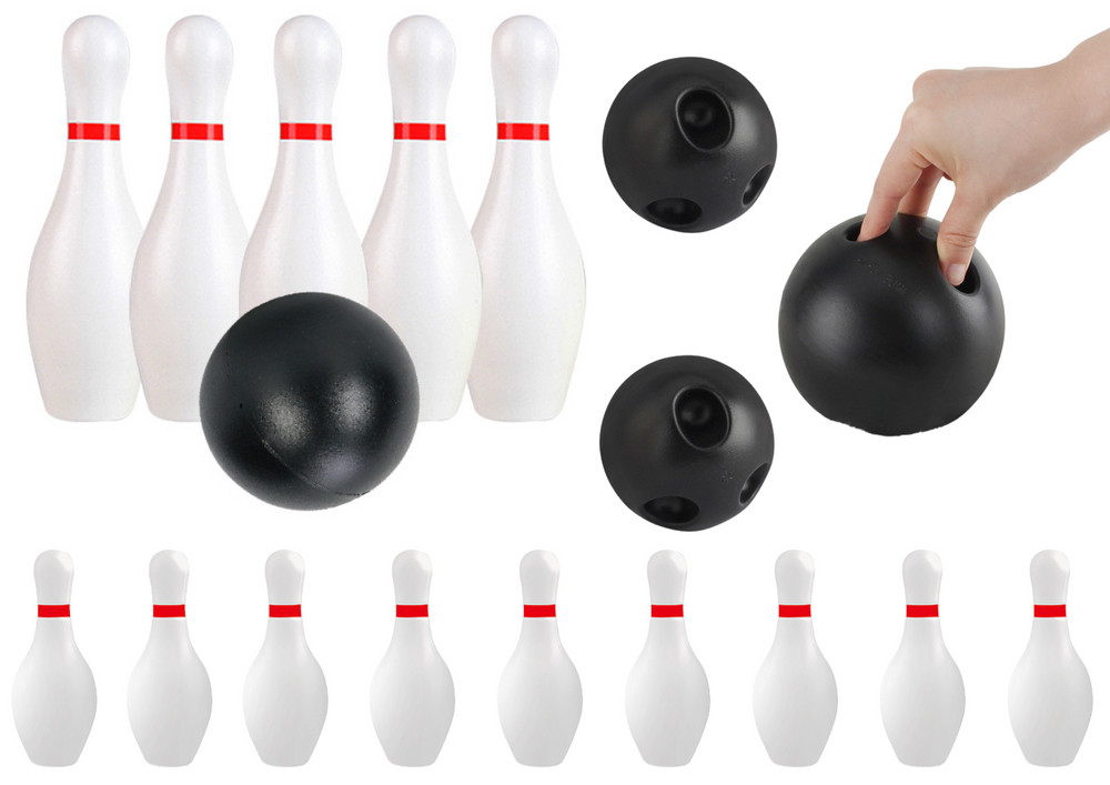 Bowling ügyességi készlet 10 bábuval és 2 golyóval