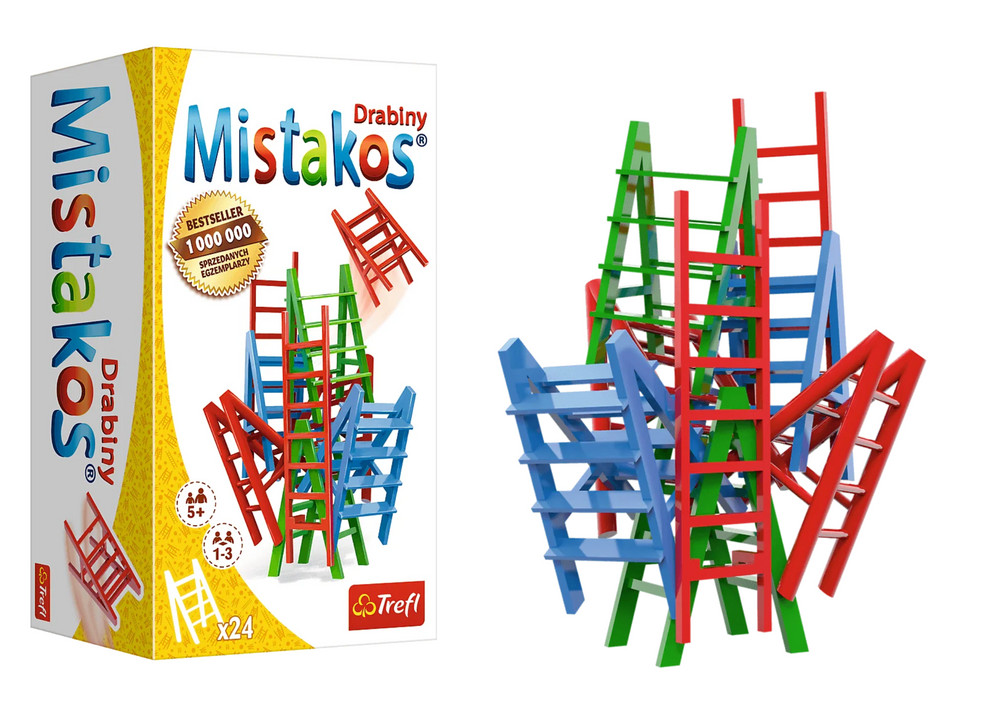 Trefl Mistakos Higher Level létrapakoló játék, 02076