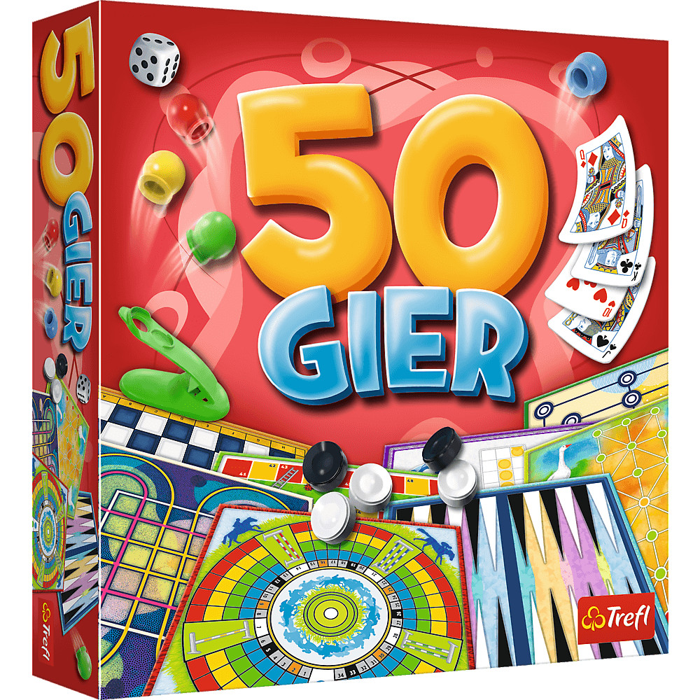 Trefl Kaleidoszkóp – 50 játék egy dobozban, 02116