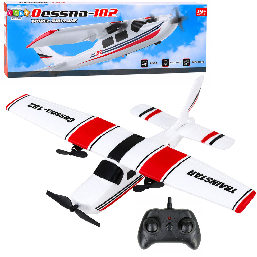 Cessna 182 távirányítós EPP repülőgép, 2,4 GHz