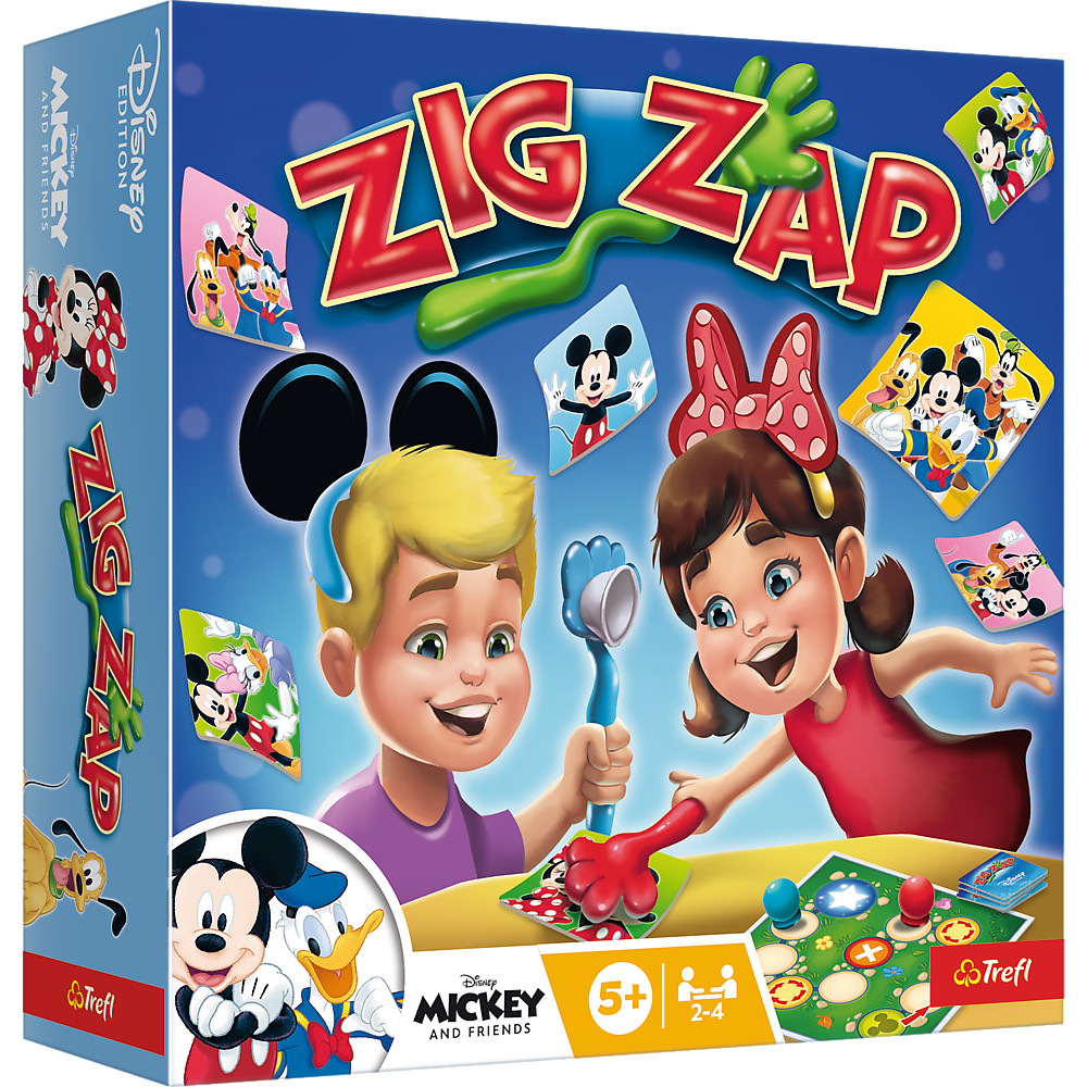 Zig Zap Disney ügyességi társasjáték – Trefl 02438