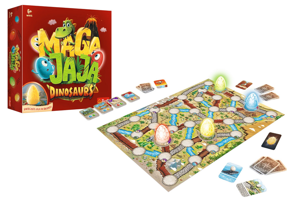Trefl Magajaja dinoszauruszok családi játék – 02281