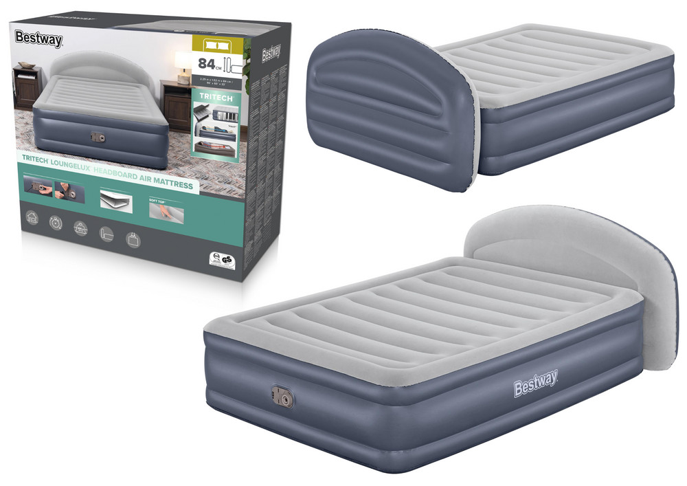 Bestway 671BD LoungeLux kétszemélyes matrac, 152 × 229 × 84 cm