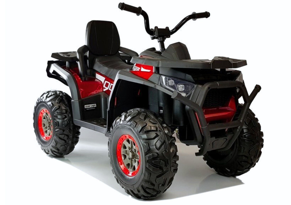 XMX607 akkumulátoros gyermekquad, lakkozott piros