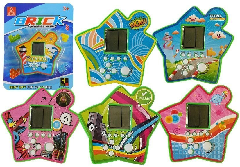 Brick Game Star kézi elektronikus Tetris játék