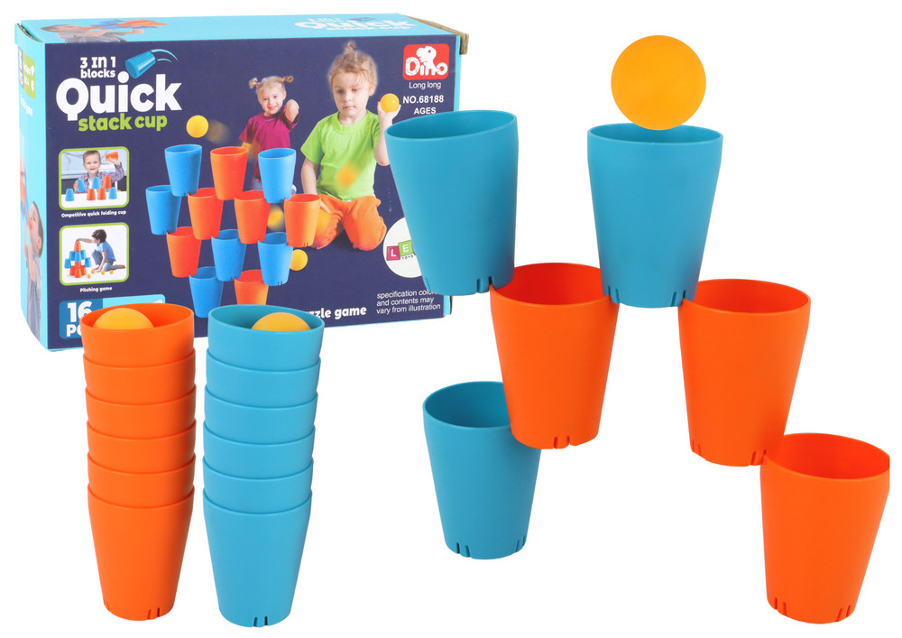SensorySpecially designed cup bottom for Game Mugs 3in1 Creative 16 Pieces Puzzle