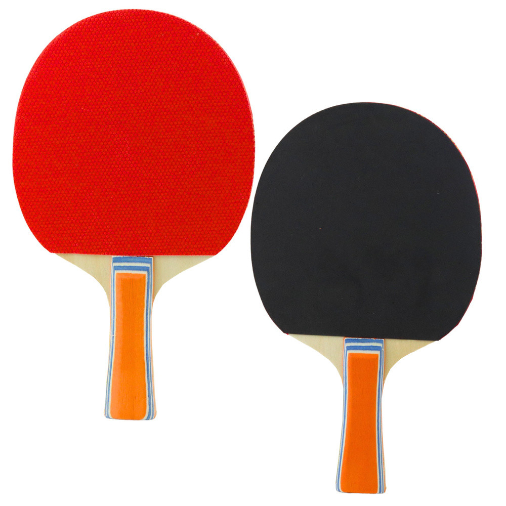 Klasszikus fa pingpongütő készlet, 2 darab