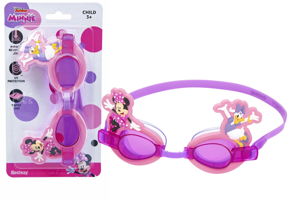 Bestway 9102T Minnie egér úszószemüveg, rózsaszín
