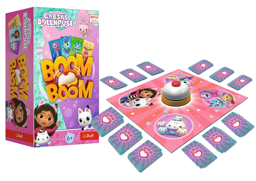 Trefl Boom Boom Gabi babaháza családi játék – 02548