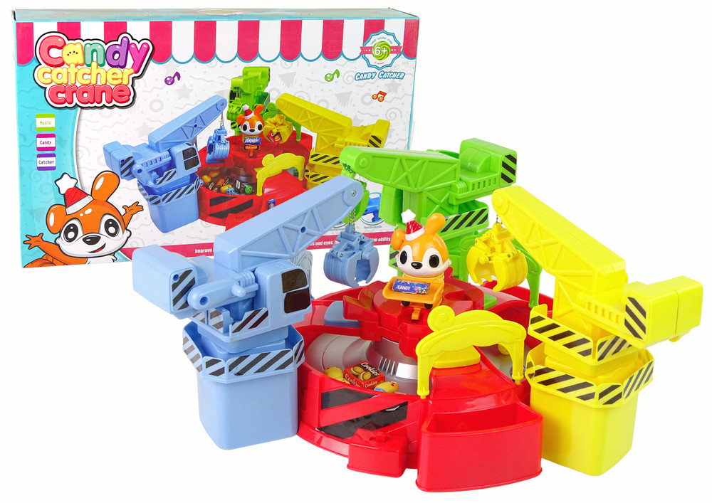Candy Catcher forgó édességfogó játék