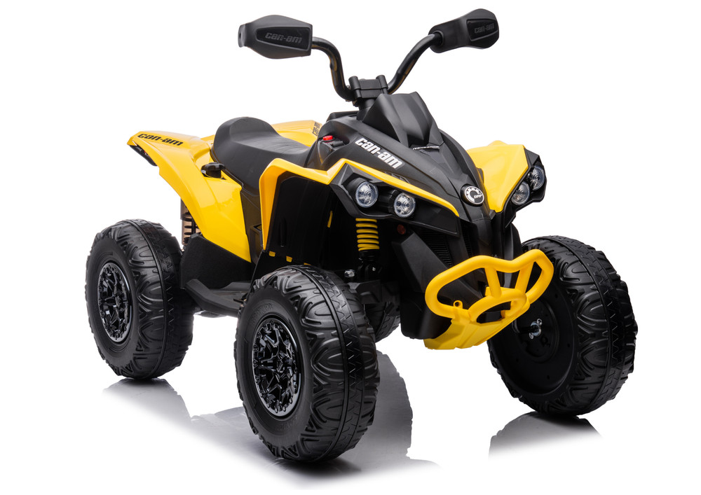 Sárga DK-CA002 4×4 akkumulátoros quad