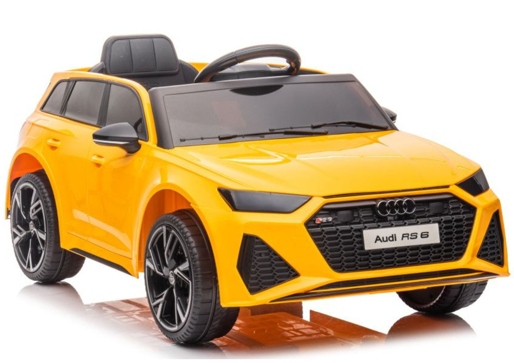 Audi RS6 BRD-2118 elektromos gyerekautó – sárga