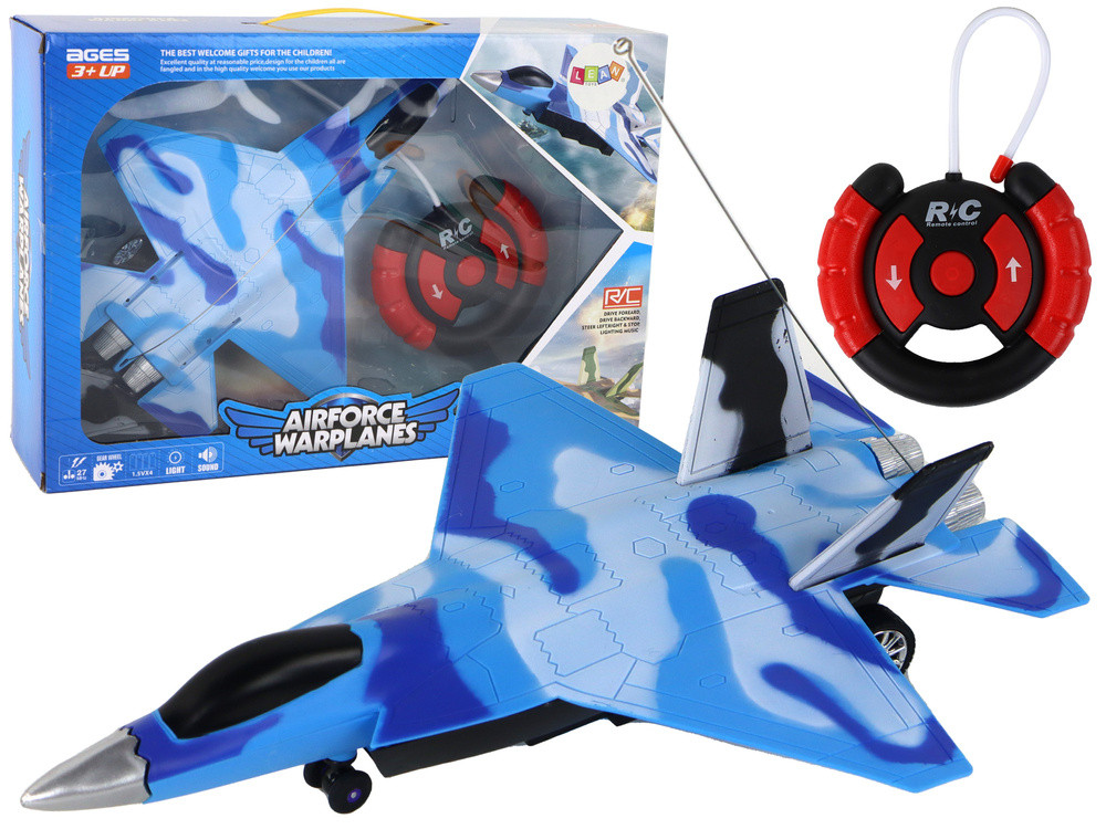 Remotely Controlled Fighter with Sound and Light Effects