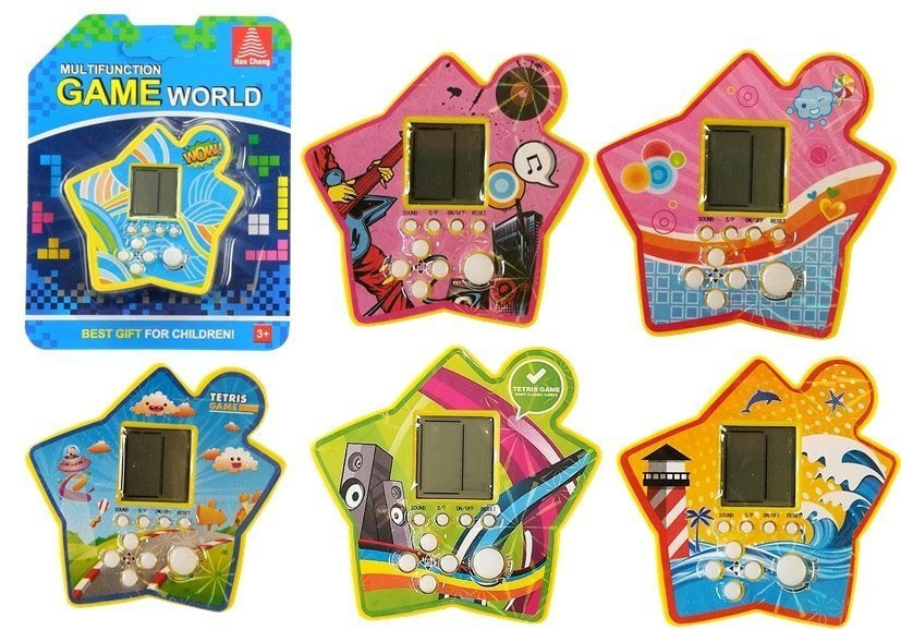 Brick Game Star hordozható elektronikus Tetris-játék