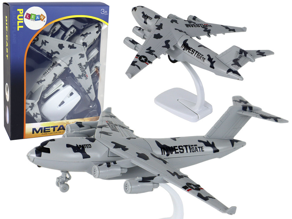 UNITED HW-605 terepmintás játékrepülő állvánnyal