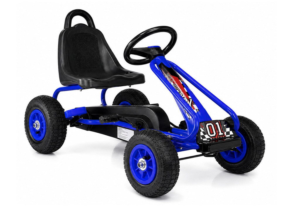 G201 pedálos gokart, kék