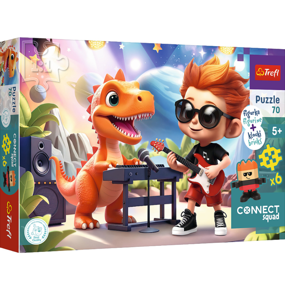 Trefl 53025 Connect Joe puzzle – 70 darab