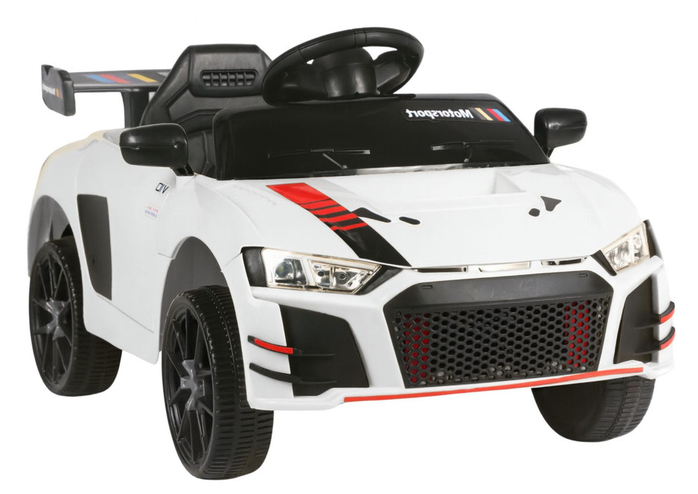 LEAN CARS 915 akkumulátoros gyerekautó – fehér