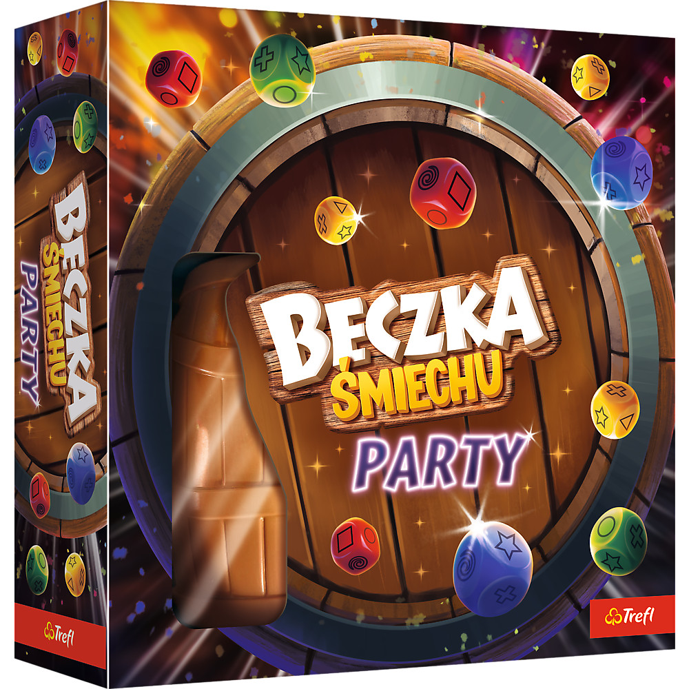 Nevetőhordó Party ügyességi társasjáték, Trefl 02825