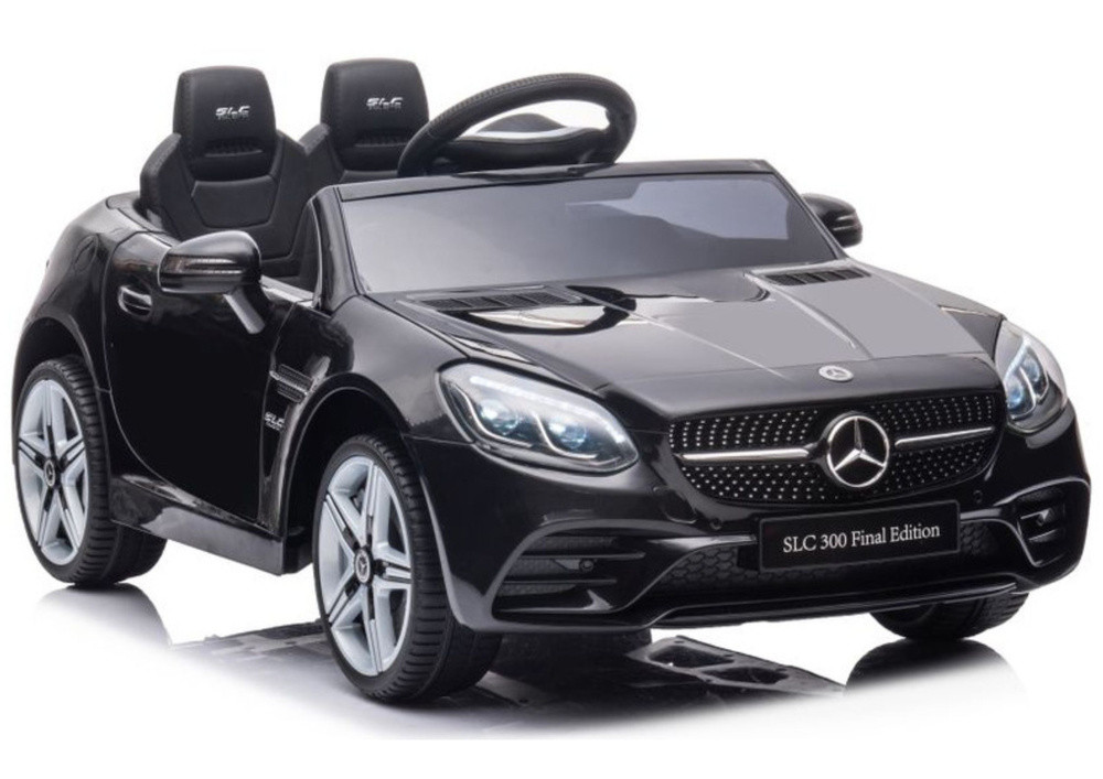 Mercedes SLC 300 elektromos gyerekautó, fekete