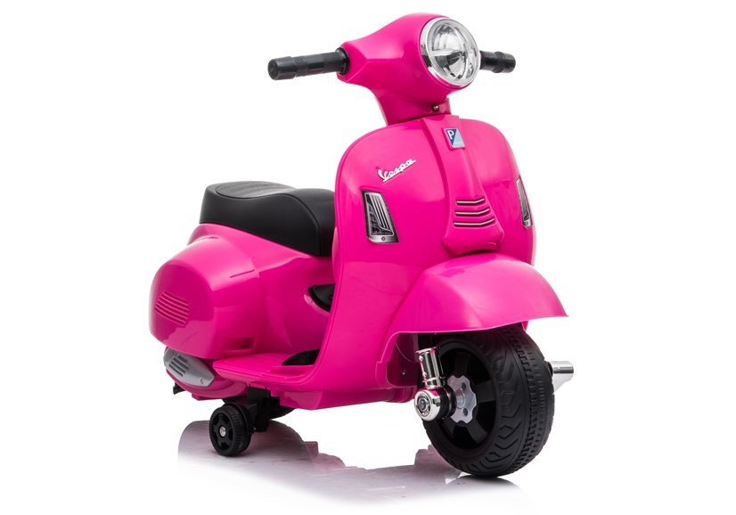 Rózsaszín Vespa GTS 300 Mini akkumulátoros gyerekmotor