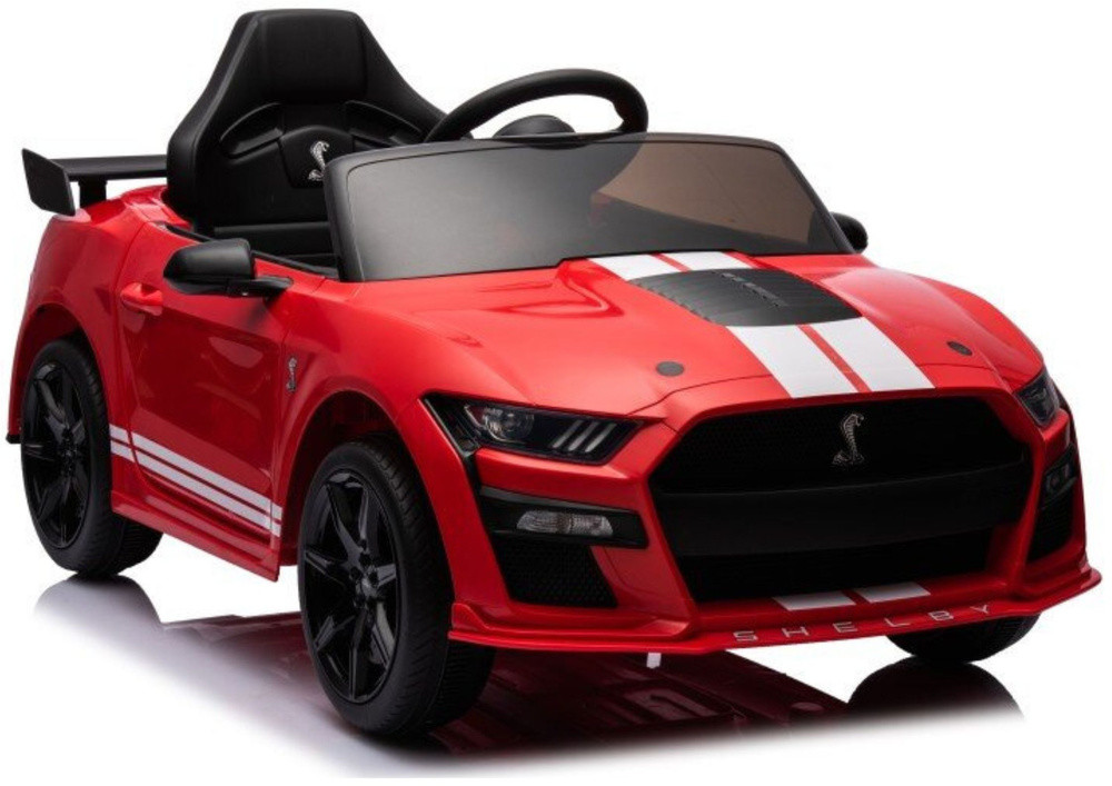 Ford Mustang GT500 Shelby akkumulátoros gyerekautó, piros