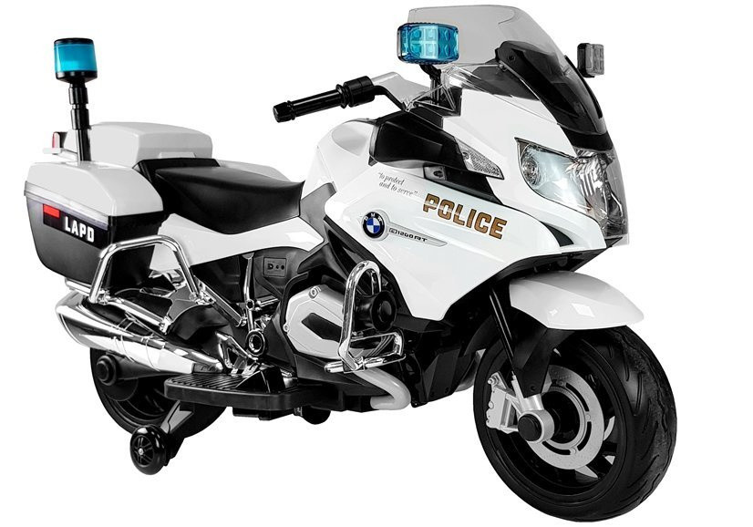 BMW Police akkumulátoros rendőrmotor, fehér