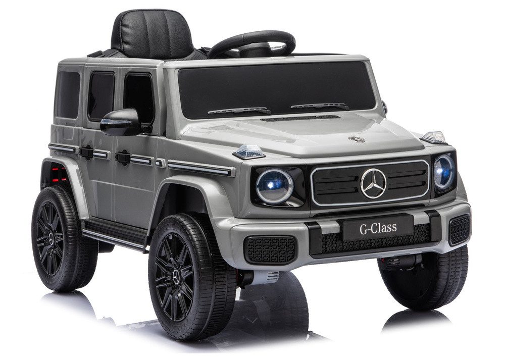 Mercedes G 2580 4×4 elektromos gyerekautó, 24 V, szürke
