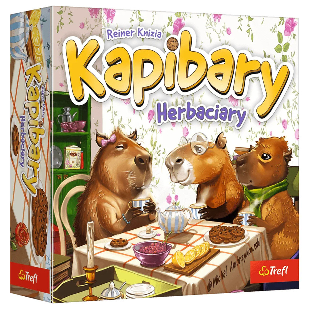 Kapibarák teadélutánja családi társasjáték, Trefl 02737