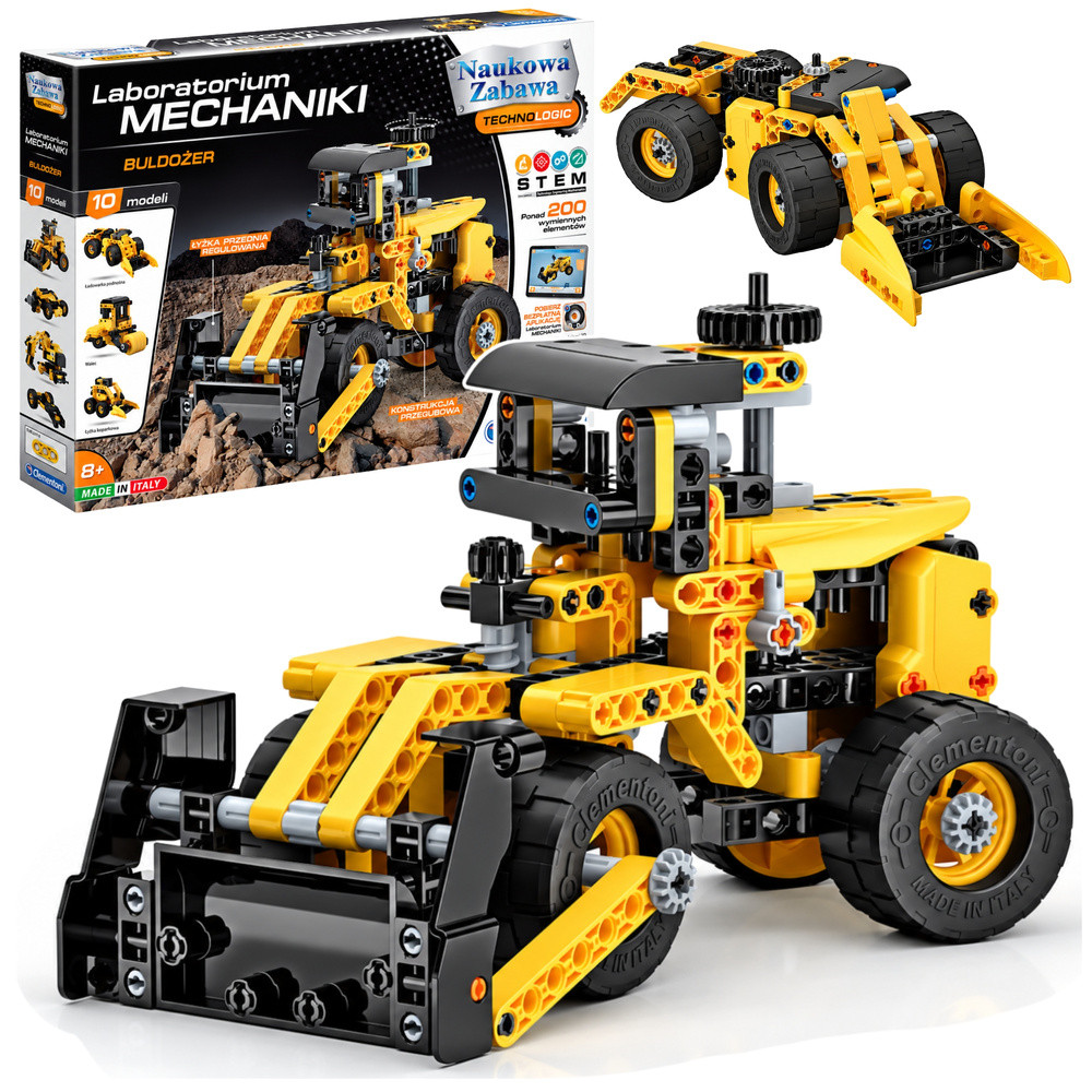 Clementoni Mechanikai labor – Bulldózer, 50633