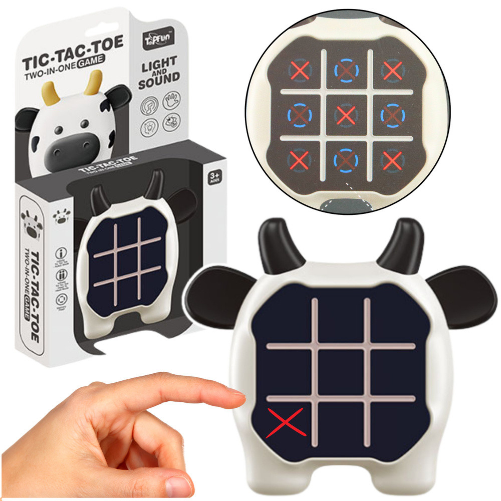 3 az 1-ben elektronikus amőba- és memóriajáték – tehén
