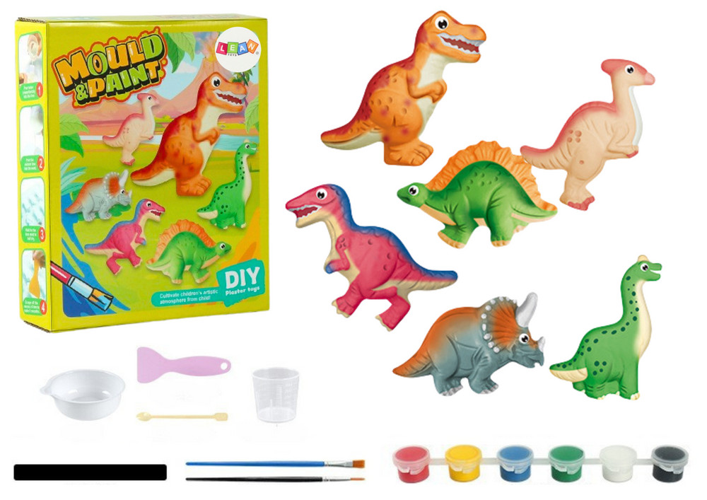 Dinoszauruszos ásatókészlet rejtett kövekkel