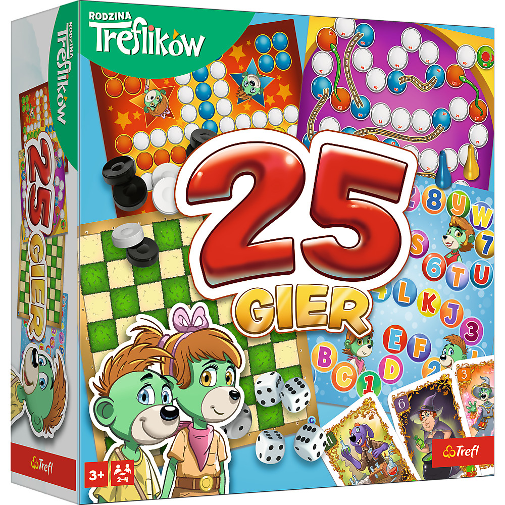 Kaleidoszkóp – 25 játék a Treflik családdal – Trefl 02824