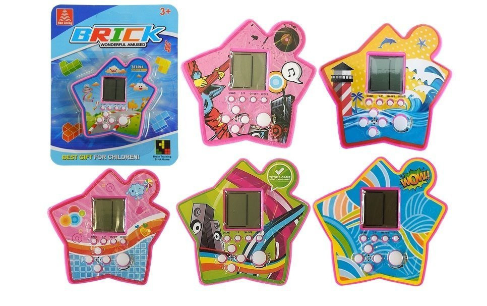 Brick Game Star kézi elektronikus Tetris játék