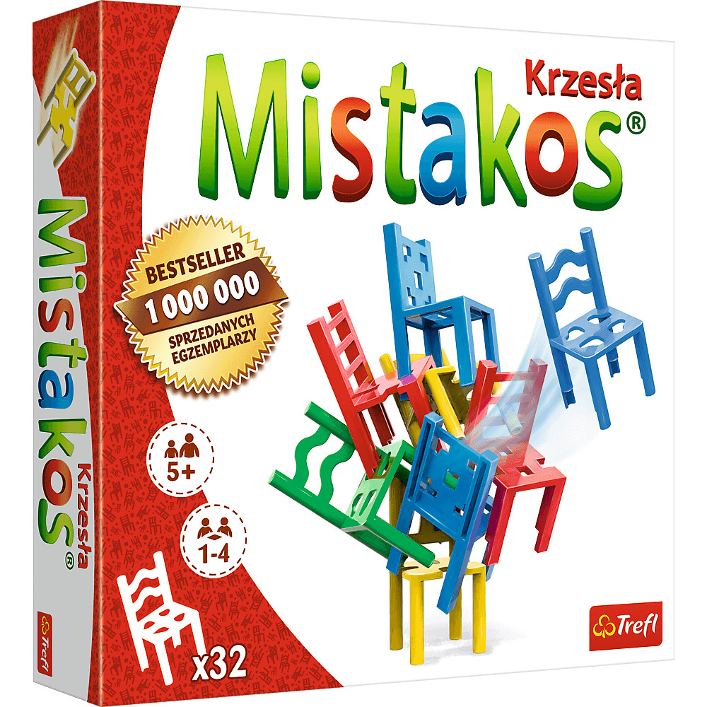 Trefl Mistakos székegyensúlyozó ügyességi játék, 02074