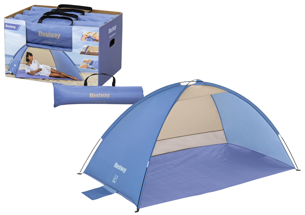 Bestway 68105 strandsátor, 200 × 120 × 95 cm
