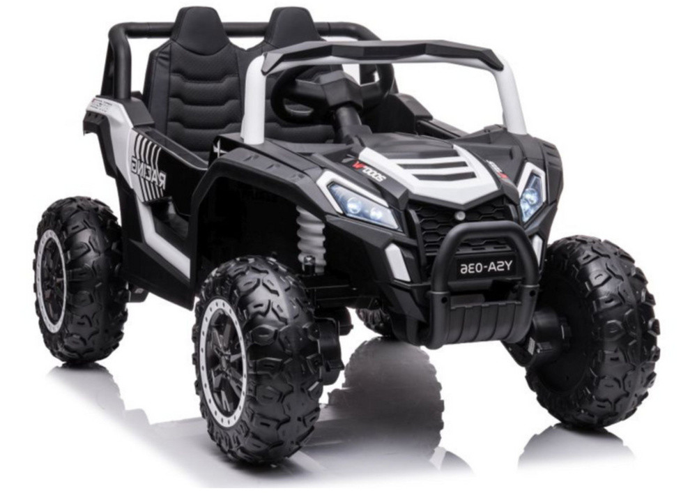 YSA036 4×4 akkumulátoros kisautó – fehér